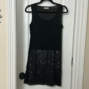 Maeli frimge  and stone dress size L